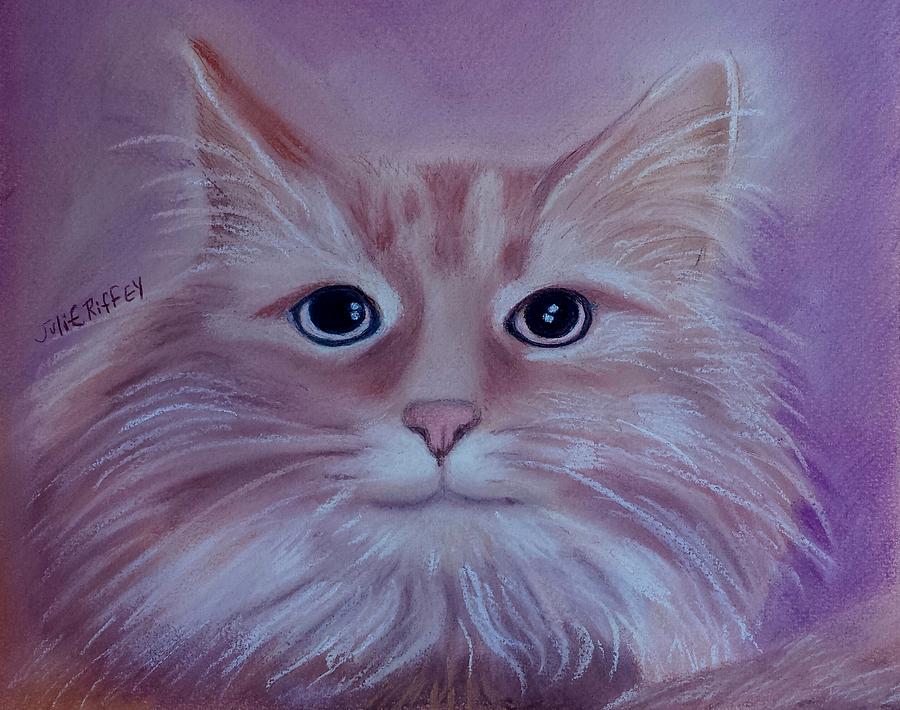 Soft Kitty II Pastel by Julie Brugh Riffey