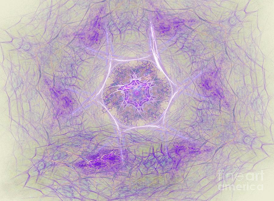 Soft Lavender Digital Art by Deborah Benoit
