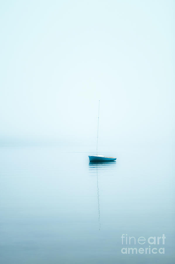 Boat Photograph - Soft Sail by John Greim