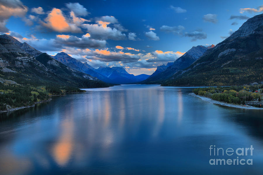 Soft Skies Over Upper Waterton Photograph by Adam Jewell