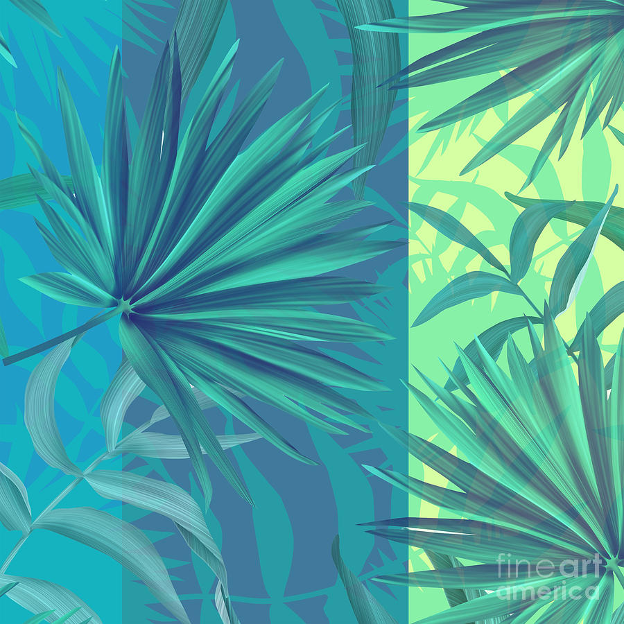 Summer Digital Art - Soft Tropic  by Mark Ashkenazi