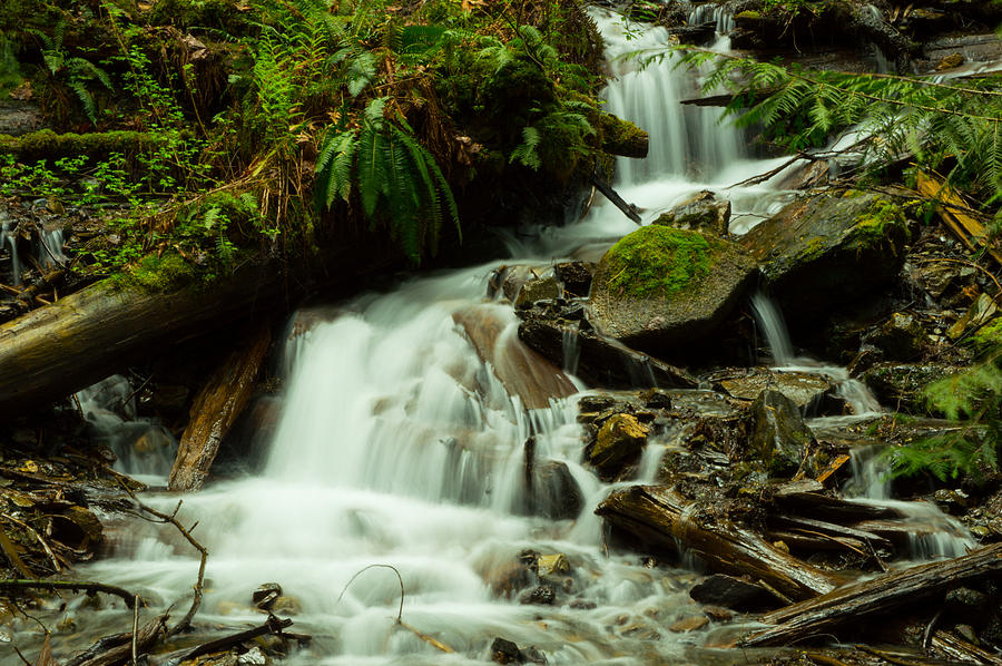 Soft waterfalls Photograph by Marketa Kostrova - Pixels