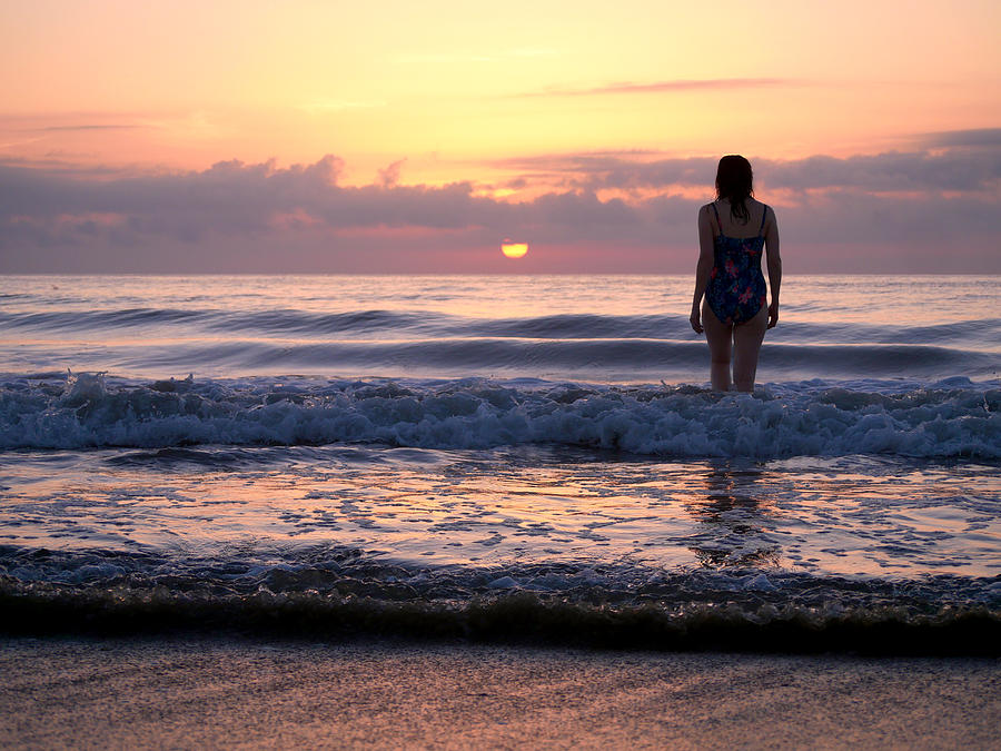 Virginia Beach Photograph - Soft Waves by Rachel Morrison