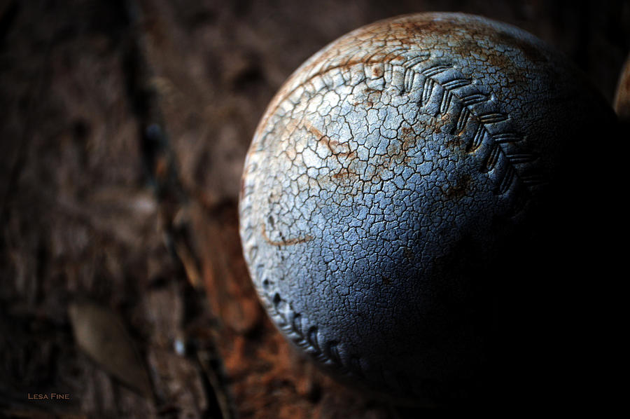 Softball Smudge of History Photograph by Lesa Fine