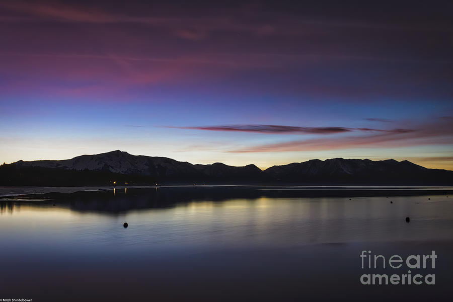 Sunset Photograph - Softly Setting  by Mitch Shindelbower