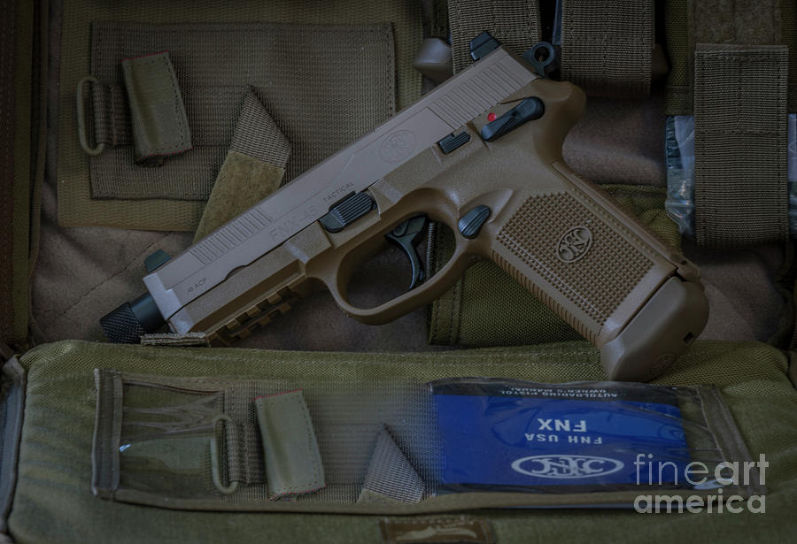 45 ACP  Tactical  Photograph by Dale Powell