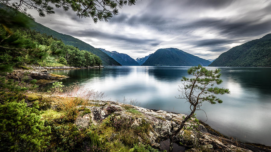 Sognefjord - Dragsviki, Norway - Travel photography Photograph by Giuseppe Milo