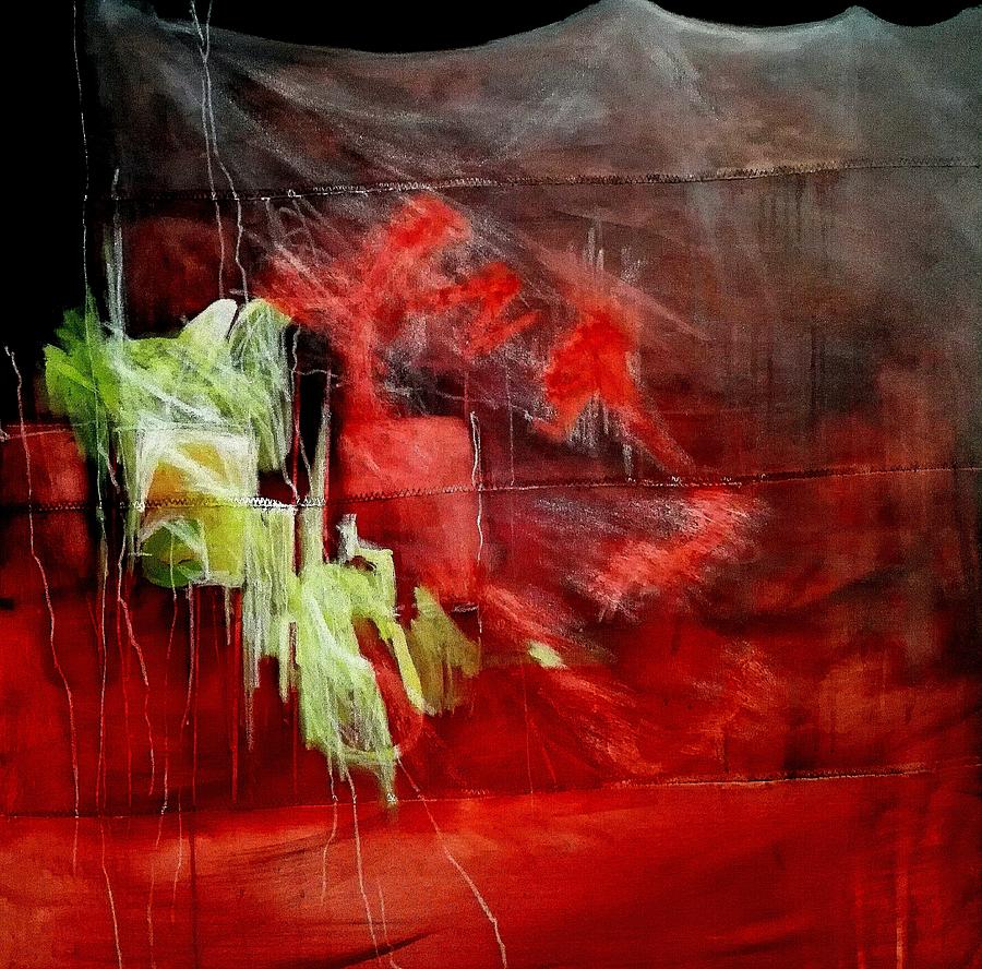 Soho Rain Painting by Helen Syron