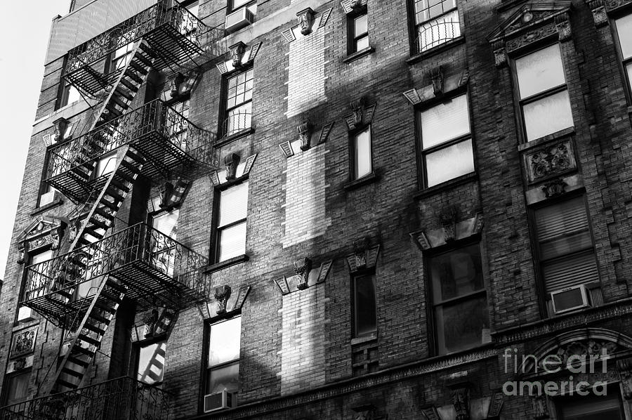 Building Photograph - Soho Shadows by John Rizzuto Building Photograph - Soho Shadows by John Rizzuto