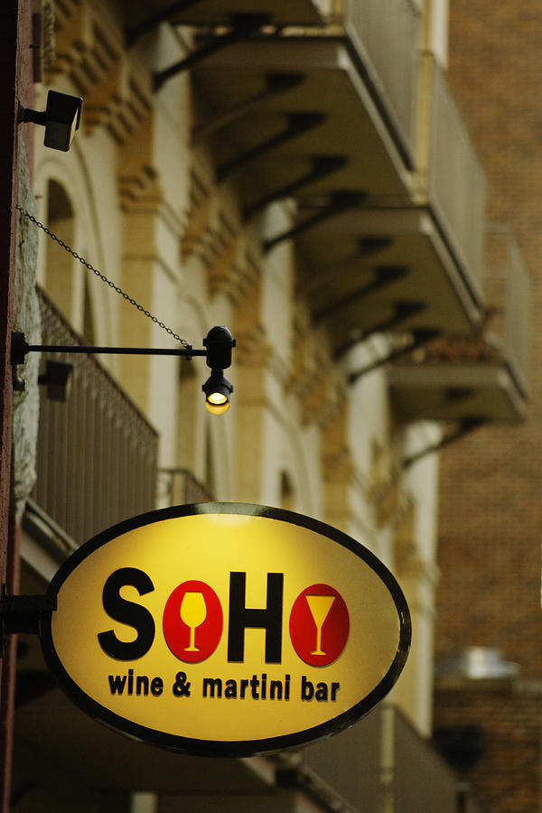 San Antonio Photograph - SoHo Wine Bar by Jill Reger