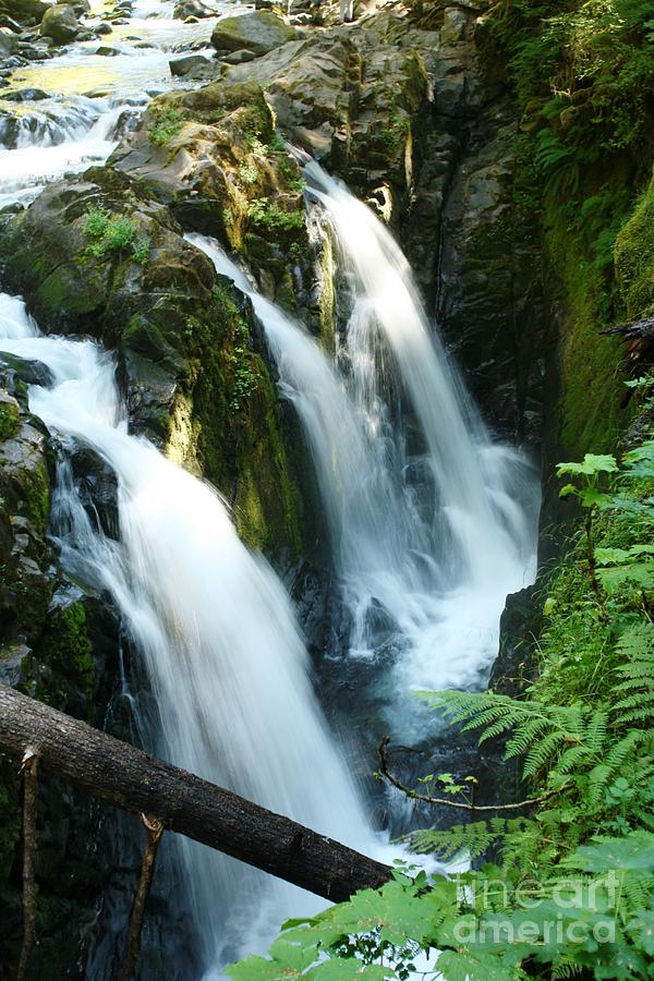 Waterfall Photograph - Sol Duc Falls by Idaho Scenic Images Linda Lantzy