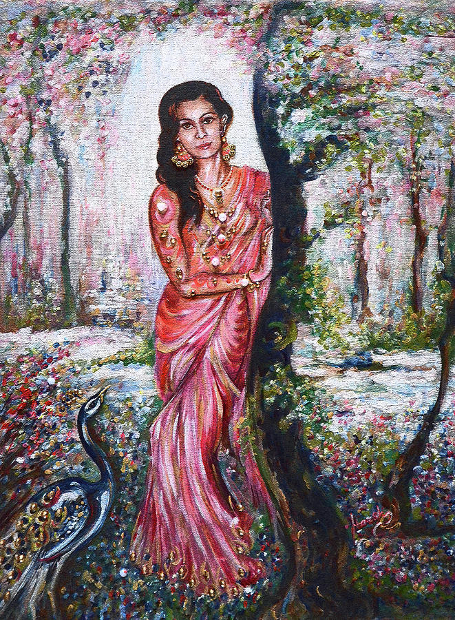 SOLA Shringar - Indian Bride Painting by Harsh Malik