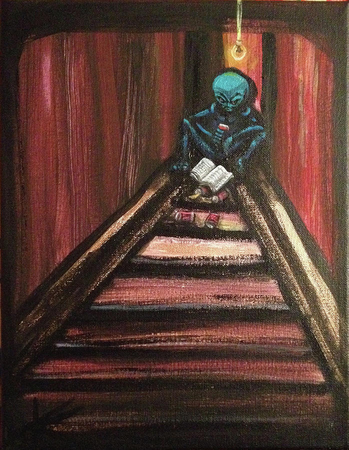 Solamente Alien Painting by Similar Alien