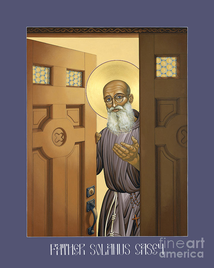 Bl. Solanus Casey - LWVSC Painting by Lewis Williams OFS