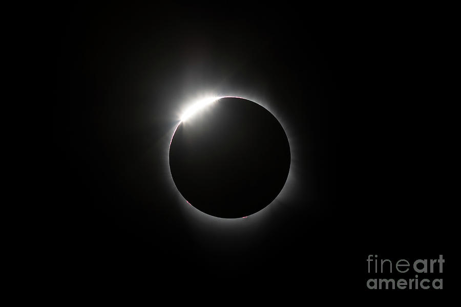 Solar Diamond Ring Photograph by David Watkins