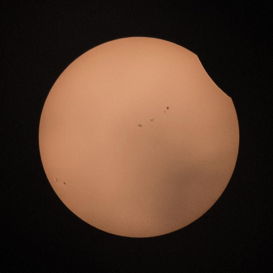 Solar Eclipse 1309 Photograph by William Bitman