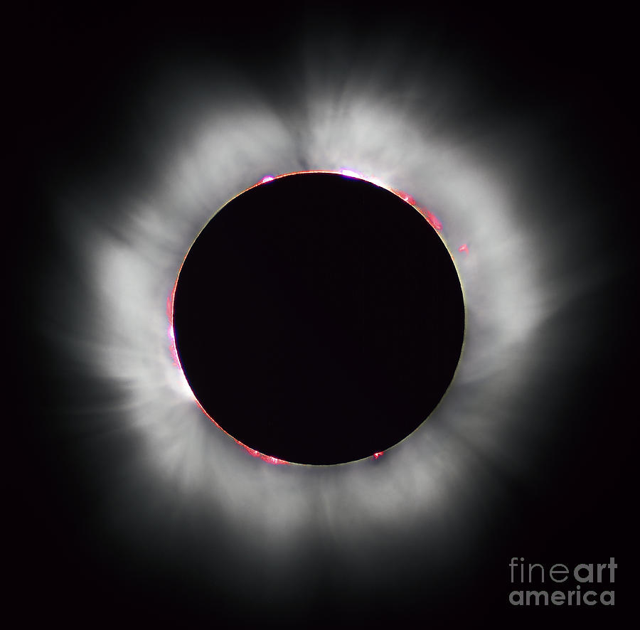 Solar Eclipse 1999 Photograph by Rod Jones