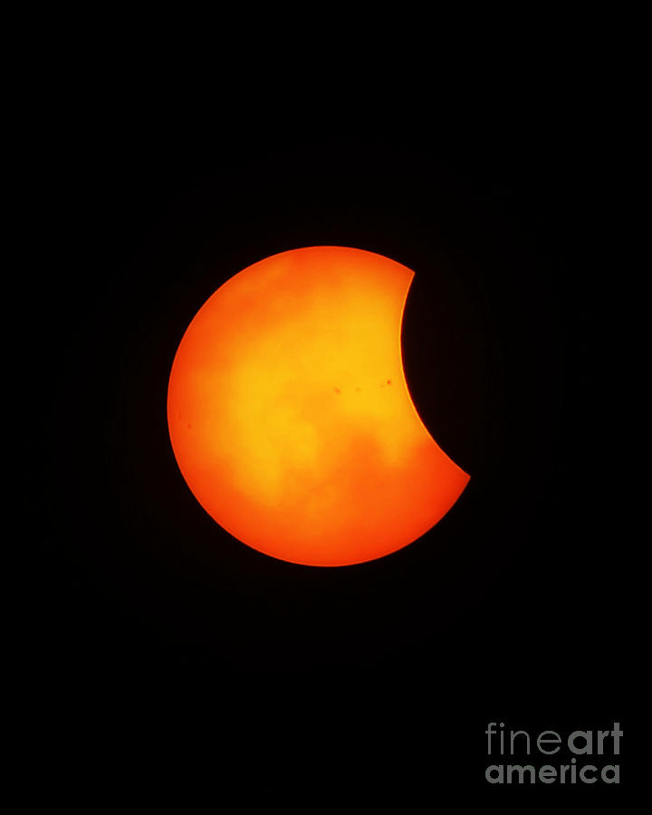 Solar Eclipse 2017 Photograph by Kelly Nowak