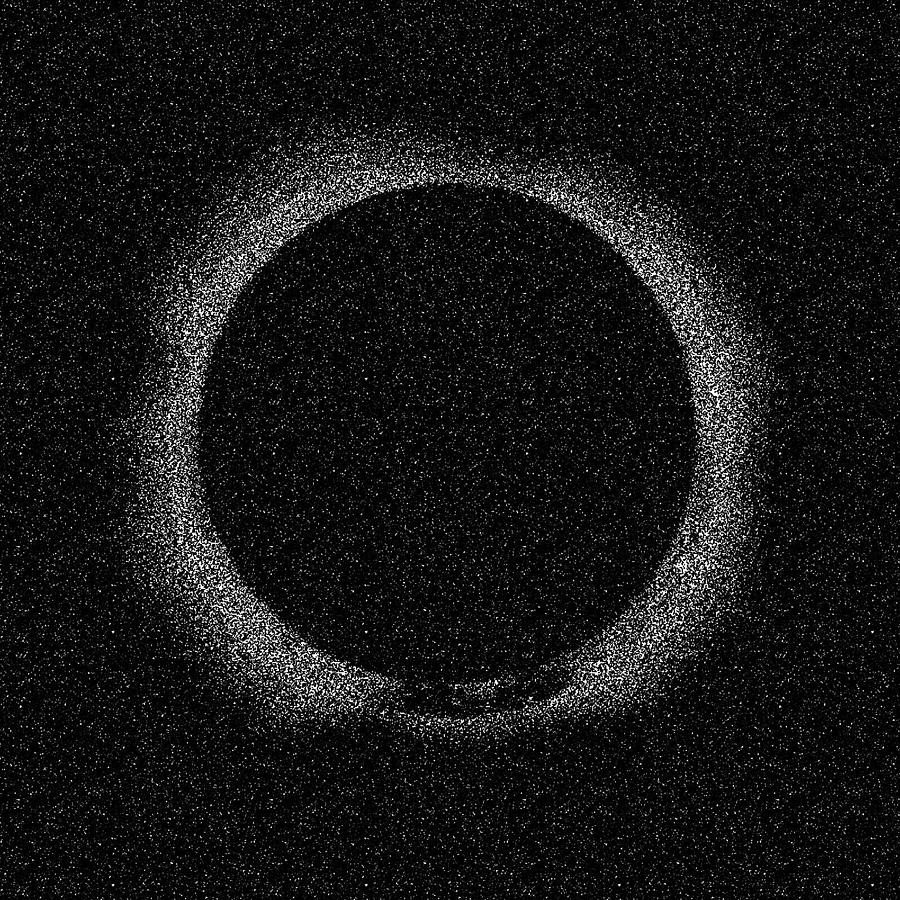 Solar Eclipse by Hinode Observes, NASA 2 Painting by Celestial Images