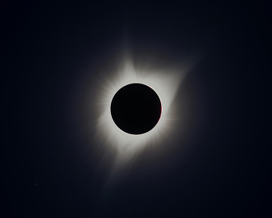 Solar Eclipse Corona Blend Photograph by Max Waugh