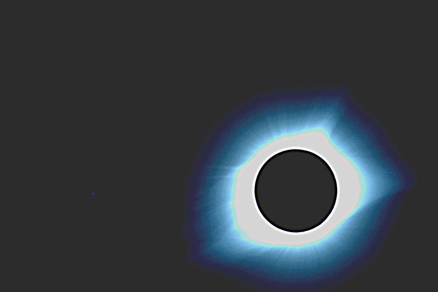 Solar Eclipse in Totality 6 Painting by Celestial Images