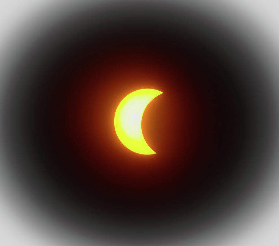 Solar Eclipse Photograph by Karen Wiles