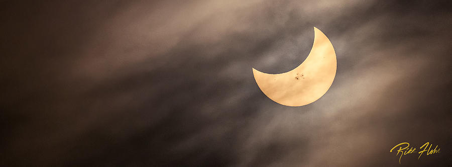 Solar Eclipse Photograph by Rikk Flohr
