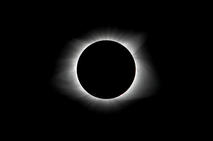 K-3 Photograph - Solar Eclipse Ring of Fire by Lori Coleman