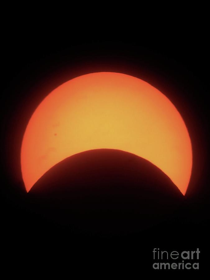 Solar Eclipse Photograph by Alice Terrill