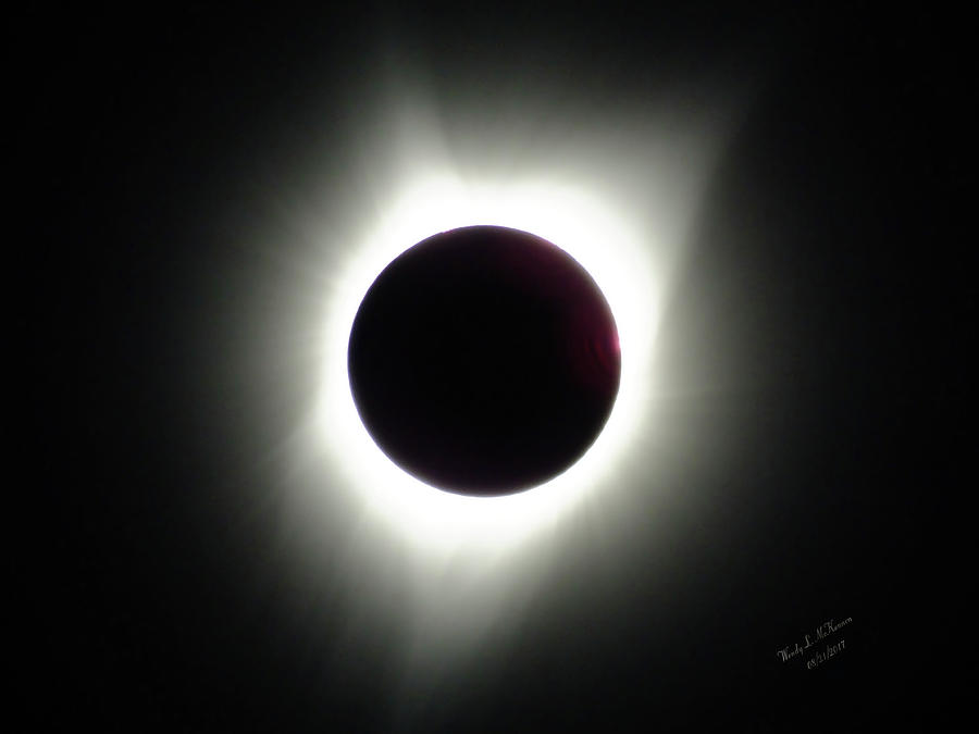 Solar Eclipse Totality Corona 2017 Photograph by Wendy McKennon