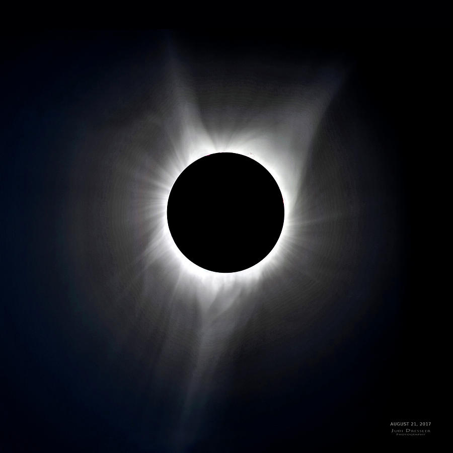 Solar Eclipse Totality Corona Photograph by Judi Dressler