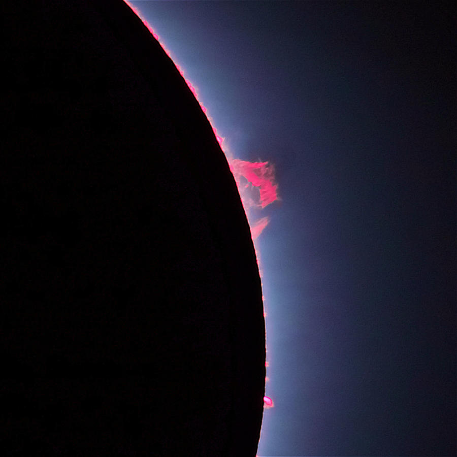 Solar Prominence Photograph By Tom Bartol Pixels