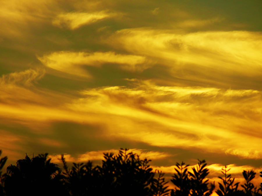 Solar Storm Sunset Photograph by Mark Blauhoefer