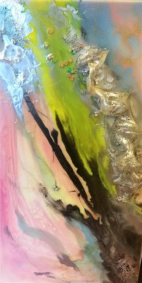 Solardes 2- 2016 Painting by Gali Valkova Solardes 2- 2016 Painting by Gali Valkova