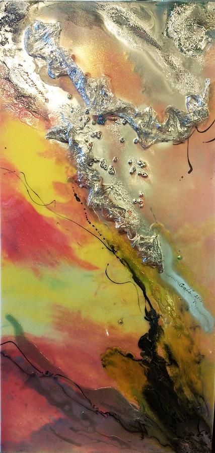 Solardes 3- 2016 Painting by Gali Valkova Solardes 3- 2016 Painting by Gali Valkova