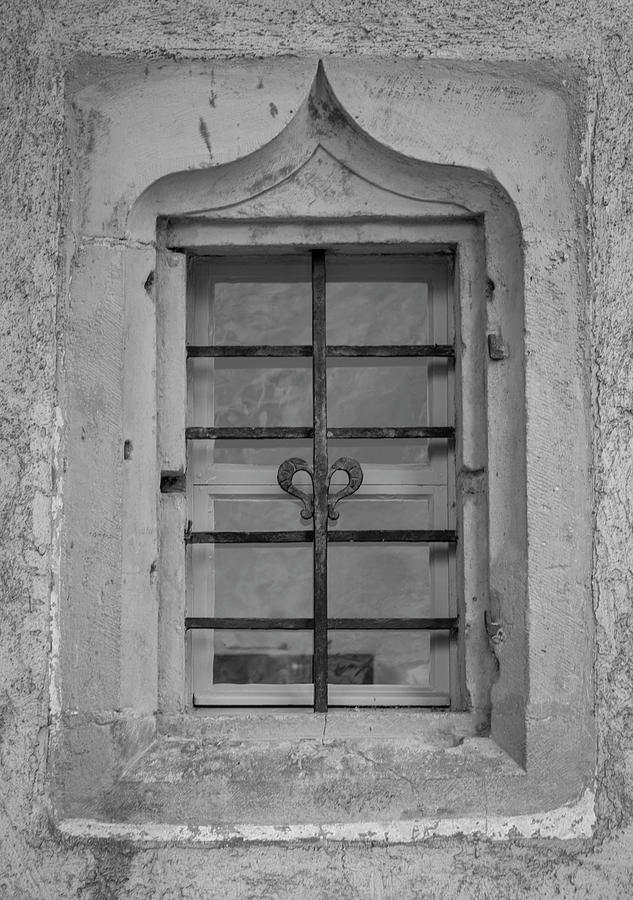 Soldatenbau Window B W Photograph by Teresa Mucha