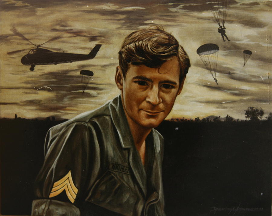 Soldier Boy Painting by Rosencruz  Sumera