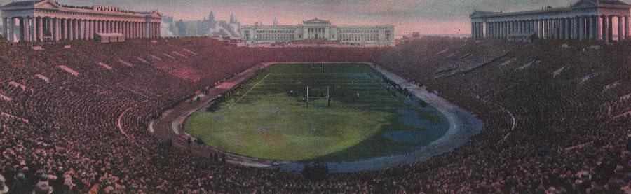 Chicago Bears Painting - Soldier Field by American School
