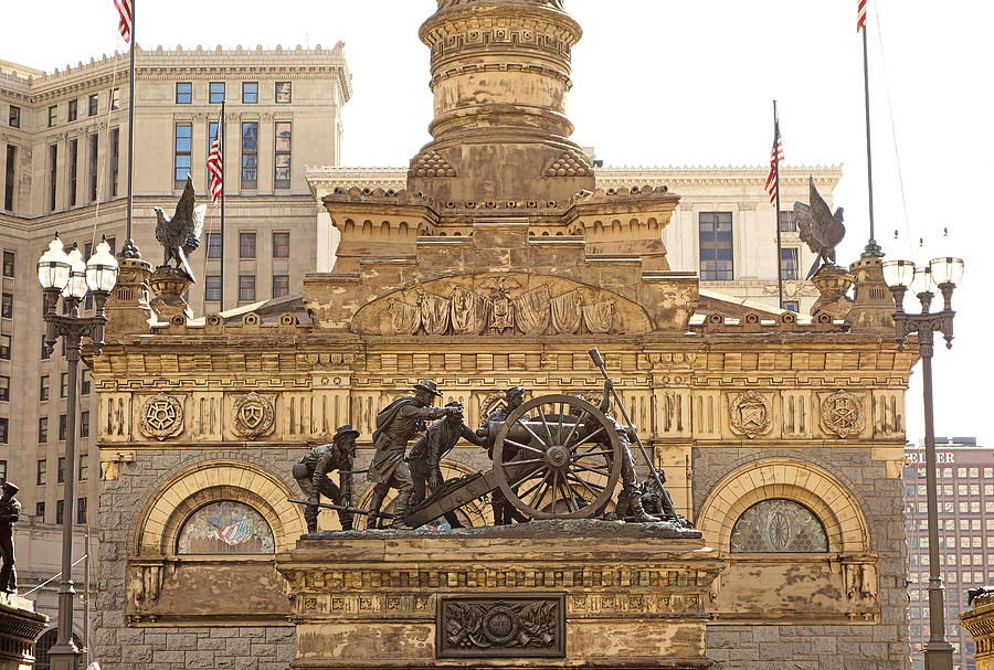 Soldiers and Sailors Monument Study 3 Photograph by Robert Meyers-Lussier
