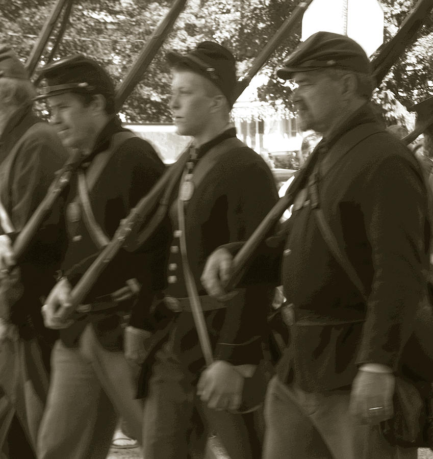 Soldiers of another time Photograph by Anne Cameron Cutri