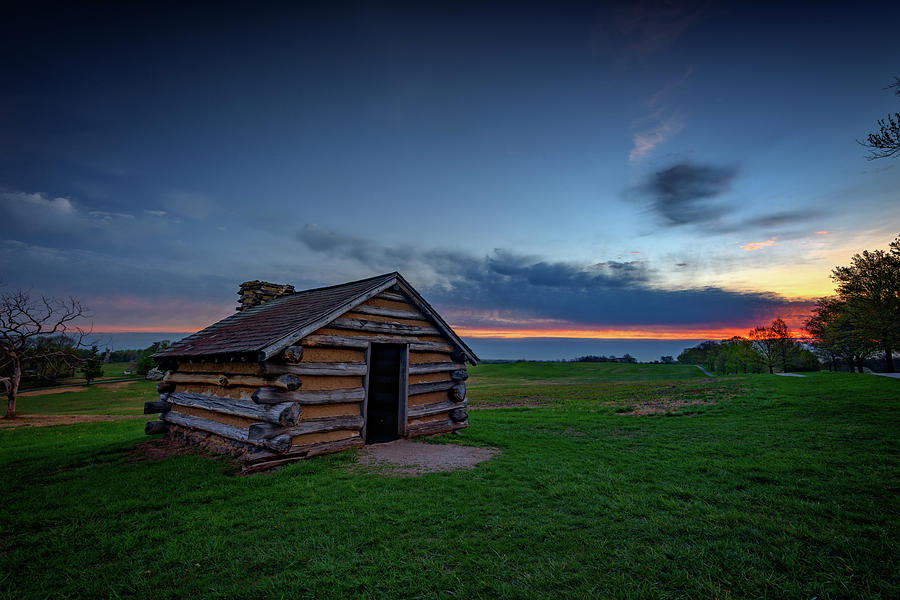 Spring Photograph - Soldiers Quarters at Valley Forge by Rick Berk