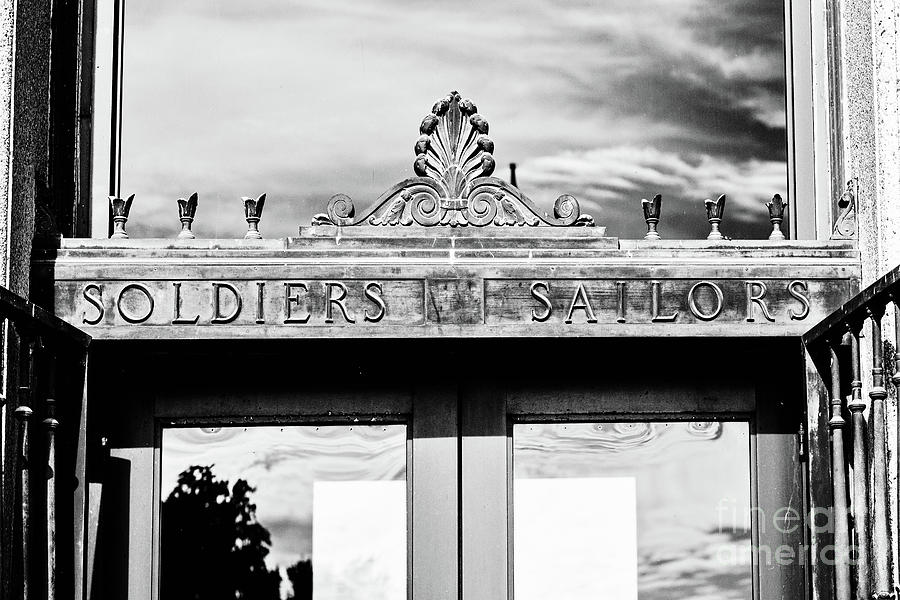 Soldiers Sailors - BW Photograph by Scott Pellegrin