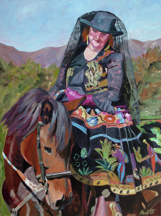 Solecitas Pride Painting by Anne West