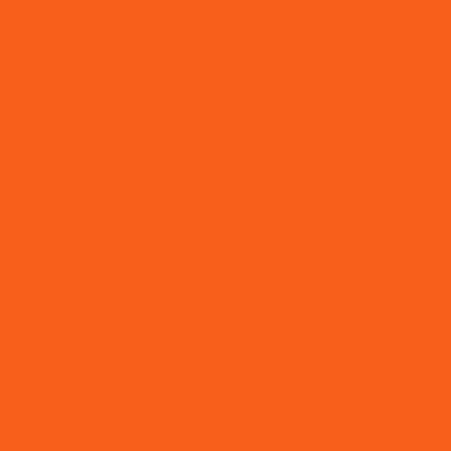 Solid Orange Color Decor Digital Art by Garaga Designs