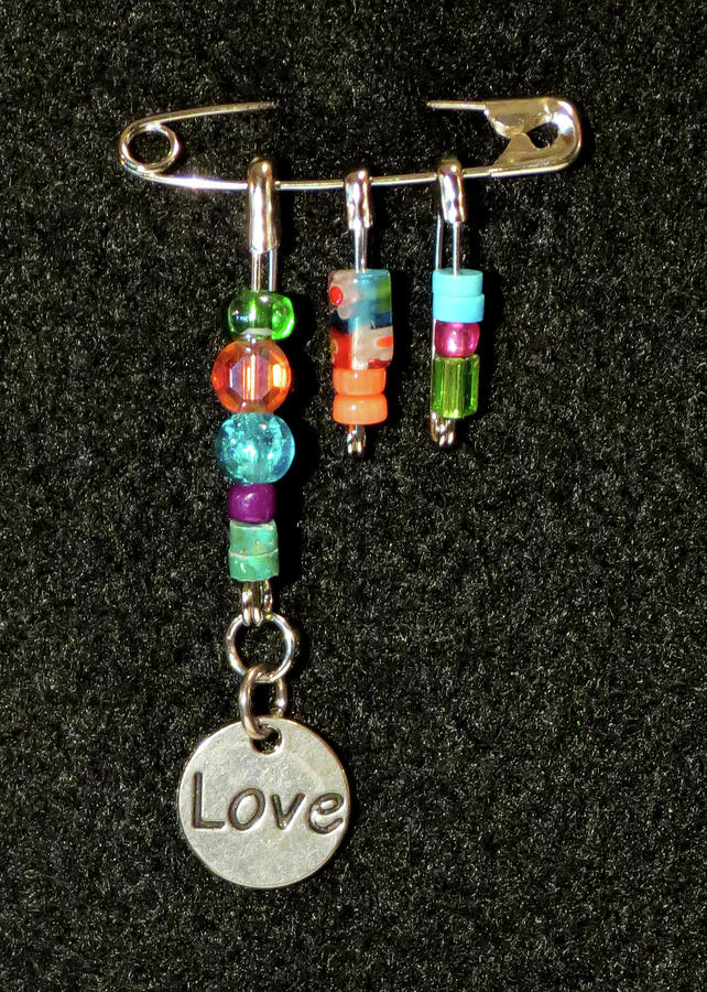 Solidarity Safety Pin 06 Jewelry By Julie Turner - Pixels