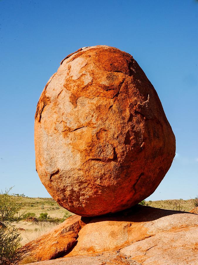 Solitary - Karlu Karlu - Devils Marbles, Northern Territory Photograph ...