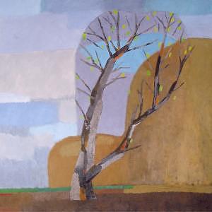 Golden Painting - Solitary Tree by Evgeny Novoselov Golden Painting - Solitary Tree by Evgeny Novoselov