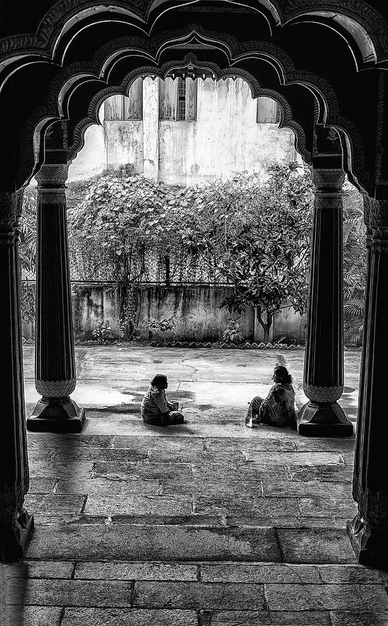 Solitude at the Tipu Sultan Palace Photograph by John Hoey