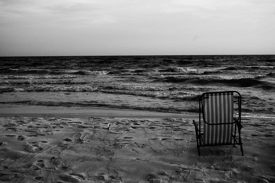 Beach Photograph - Solitude by Beverly Hammond
