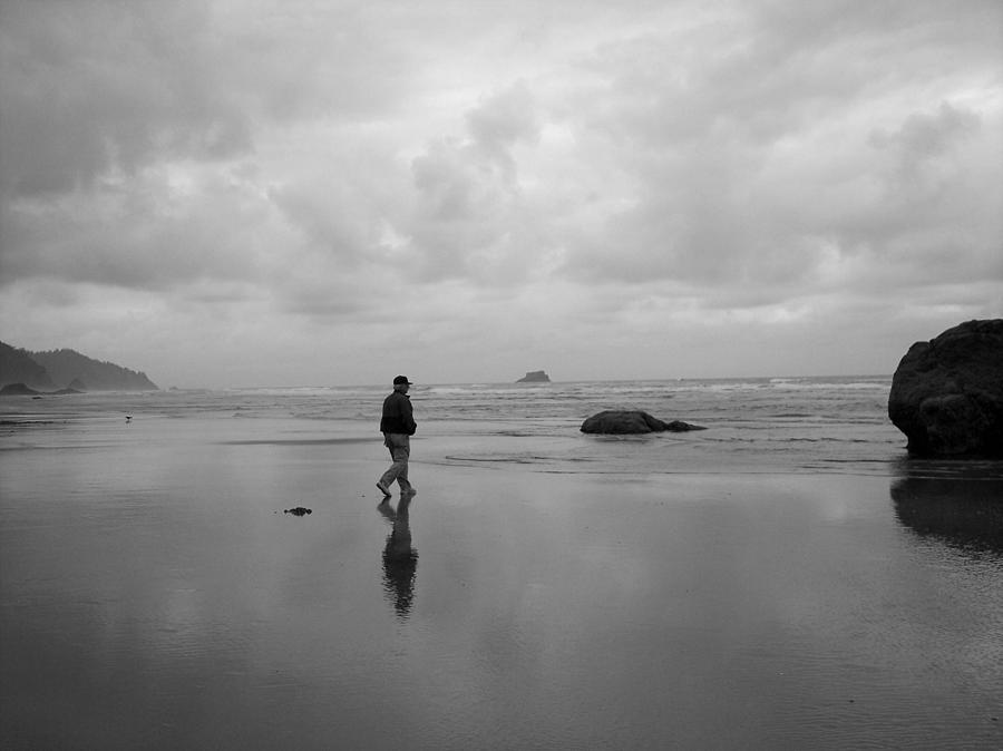 Solitude in Black and White Photograph by Adrienne Wilson